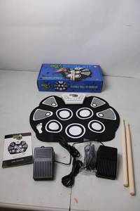 lot 180 image: Rock and Roll It Flexible Roll-Up Electronic Drum Kit