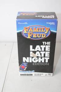 lot 234 image: Family Feud The Late Late Night Edition Game