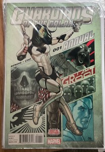 lot 9-4 image: Guardians of the Galaxy 001 Annual