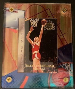 lot 10-19 image: Billy Cunningham encased trading card