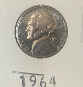 lot 11 image: 1964 NICKLE BRILLIANT uncirculated