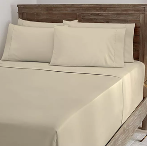 lot 116 image: 6PCS King Size Serta Perfect Sleeper Ultimate Microfiber Sheet Set