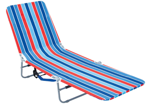 lot 378 image: Rio Beach Portable Lay Flat Folding Beach Lounge Chair