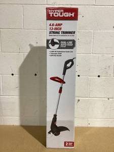 lot 485 image: Hyper Tough 4.6-Amp 13in Electric String Trimmer HT21-401-002-04