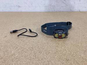 lot 609 image: NEBO MYCRO Yellow Camo USB Rechargeable, Adjustable LED Headlamp & Cap Light, IPX4 Water Resistant