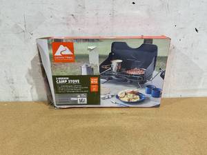 lot 405 image: Ozark Trail 2 Burner Propane Gas Camping Stove