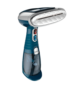 lot 244 image: Conair Handheld Garment Steamer for Clothes, Turbo Extreme Steam 1550W, Portable Handheld Design, Strong Penetrating Steam GS38R