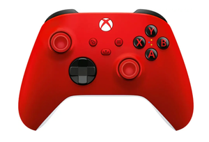lot 413 image: Xbox Wireless Controller for Xbox Series X, Xbox Series S, Xbox One, PCs, and Cloud-Enabled Devices - Pulse Red