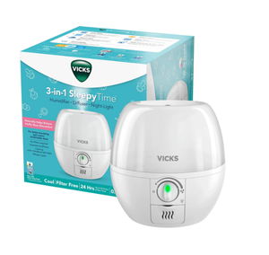 lot 619 image: Vicks 3-in-1 SleepyTime Humidifier