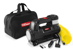 lot 135 image: Hyper Tough DC 12V Heavy Duty Direct Drive Digital Tire Inflator with Detachable LED Light