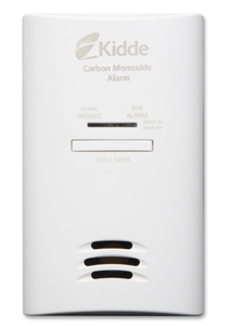 lot 139 image: LOT OF 2 Kidde AC Plug-In Carbon Monoxide Detector with Battery Backup