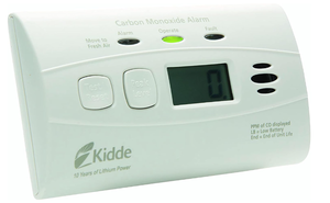lot 140 image: LOT OF 2 Kidde Carbon Monoxide Detector with 10-Year Battery, Digital Display