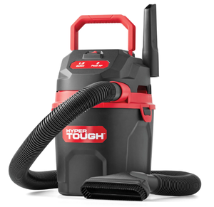 lot 164 image: Hyper Tough 1.5 Gallon 2 Peak HP Poly WetDry Vacuum