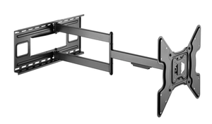lot 667 image: Mount-It Full Motion TV Wall Mount with Extra Long 40 Extension, Fits 32 to 70 Tvs, Capacity 110 lbs