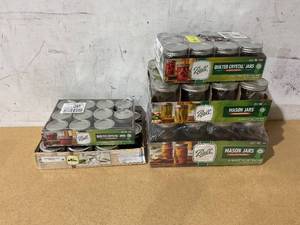 lot 297 image: LOT OF Miscellaneous Ball Mason Jars