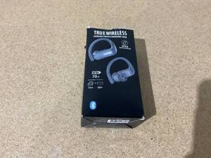 lot 302 image: Wireless Earbuds Bluetooth 5.3, Built-in Microphone in Ear with Earhooks Charging Case