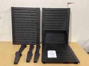 lot 687 image: Sun Lounger, Black