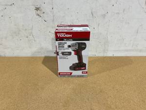 lot 446 image: Hyper Tough 20V Brushless Impact Driver with 2.0Ah Lithium-Ion Battery Pack and Charger