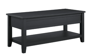 lot 80 image: Mainstays Lift Top Coffee Table with Storage Shelf