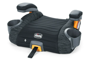 lot 454 image: Chicco GoFit ClearTex Plus Backless Booster Car Seat