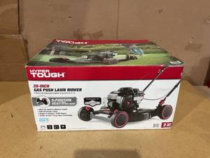 lot 85 image: Hyper Tough 20-Inch 125cc Gas Push Walk Behind Mower