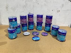 lot 474 image: LOT OF Blank CD-R and DVDR