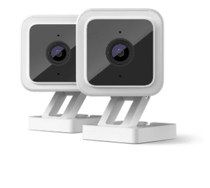 lot 471 image: Roku Smart Home Indoor Camera SE (2-Pack) Wi-Fi-Connected - Wired Security Surveillance Camera with Motion & Sound Detection