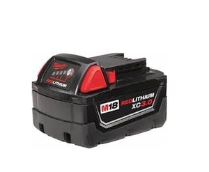 lot 19 image: Milwaukee 48-11-1828 Genuine OEM M18 3 Amp Hour 18V Lithium Ion XC Extended Capacity Battery