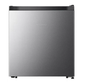 lot 694 image: Hisense 1.6 Cu Ft Single Door Mini Fridge, Silver