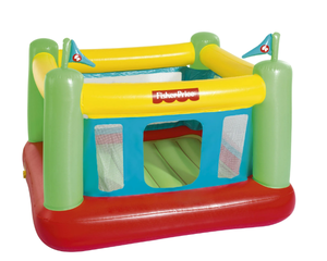 lot 697 image: Fisher-Price Indoor Bouncer with Built-in Pump