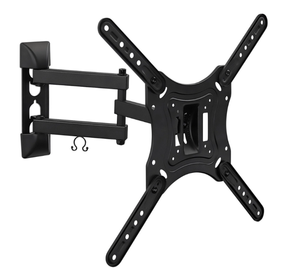 lot 494 image: Mount-It MI-4110 17-55 In. 15 In. Extension TV Wall Mount Monitor Bracket with Full Motion Articulating Tilt Arm