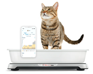lot 499 image: Purina Petivity Health Monitoring Cat Litter Box Small System, 7.6 lb. Box