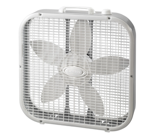 lot 500 image: LOT OF 2 Lasko 20 3-Speed Energy Efficient Box Fan