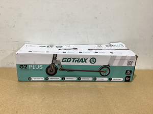 lot 713 image: GOTRAX G2Plus Foldable Electric Scooter for Adult Teens Age of 8 with 6 Tires, 200W 12mph