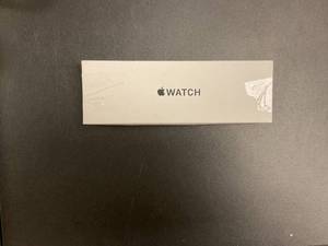 lot 38 image: Apple Watch SE (2nd Gen) GPS 44mm Smartwatch with Midnight Aluminum Case MXEJ3LLA