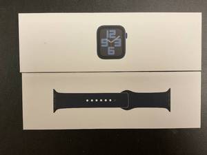lot 49 image: Apple Watch SE (2nd Gen) GPS 40mm Smartwatch with Midnight Aluminum Case MXE73LLA