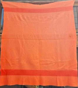 lot 80 image: Orange Hudson Bay Point Blanket