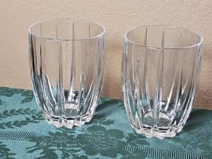 lot 31 image: Omega Double Old Fashioned Glasses Waterford Crystal