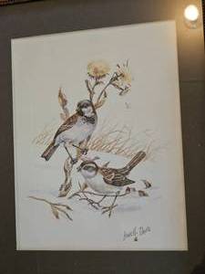 lot 154 image: Lowell Davis Finch Print