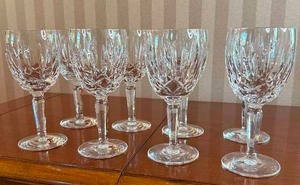 lot 27 image: Waterford Kildare Claret Wine Glasses 8 Count