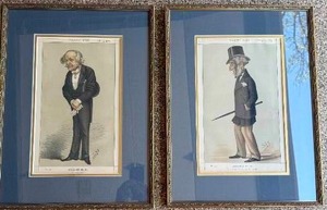 lot 50 image: Vanity Fair Spy Prints  Statesmen No. 144 & 147