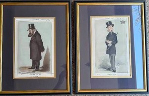 lot 51 image: Vanity Fair Spy Prints  Statesmen No. 140 & 148