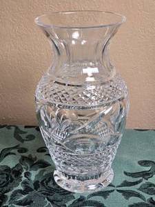 lot 60 image: Waterford Fine Crystal Vase