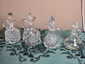 lot 167 image: Sparkling Handled Cruet Collection - (4)