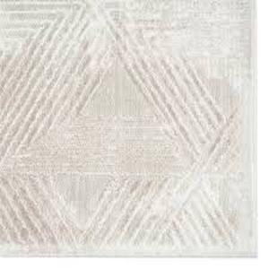 lot 34 image: Bazaar Zen Cream 8 ft. x 10 ft. Abstract Area Rug