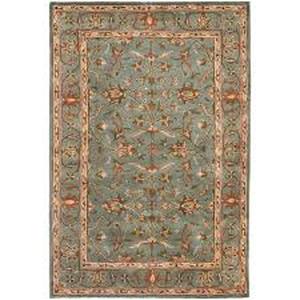 lot 60 image: Heritage BlueBlue 4 ft. x 6 ft. Border Area Rug