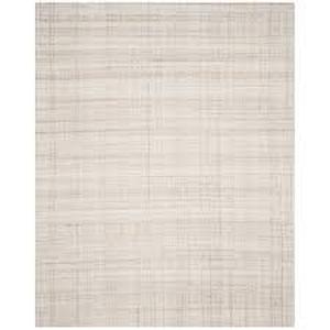 lot 78 image: Abstract IvoryBeige 8 ft. x 10 ft. Solid Area Rug