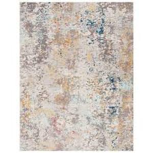 lot 83 image: Madison GreyGold 10 ft. x 14 ft. Geometric Abstract Area Rug