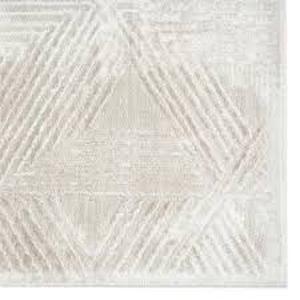 lot 30 image: Bazaar Zen Cream 5 ft. x 7 ft. Abstract Area Rug