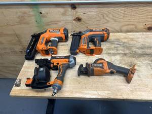 lot 7 image: RIDGID- Lot of Non-Working Tools (tool only)